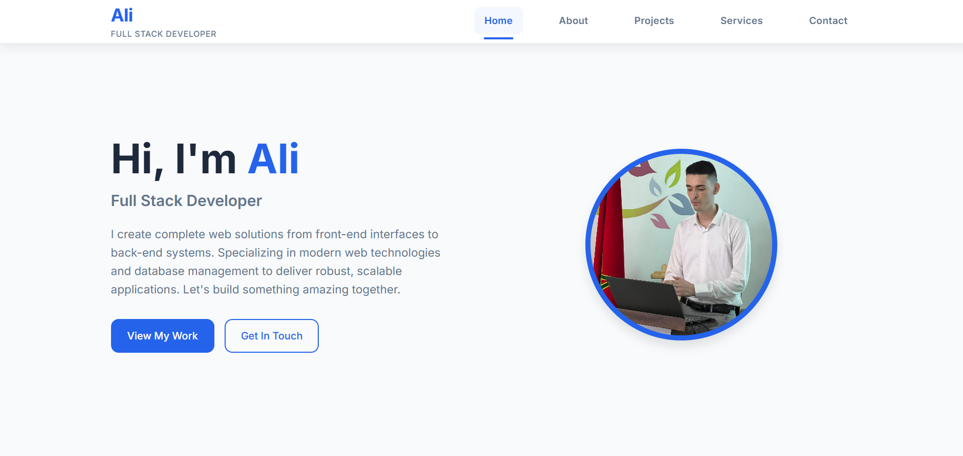 Portfolio Website